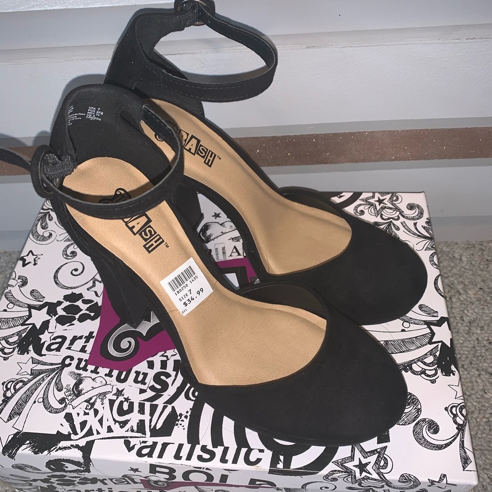 Black heels